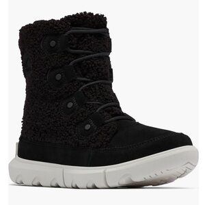 Sorel | Explorer Next Joan Cozy | Black, Moonstone | Size 6